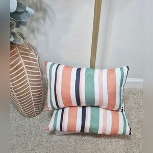 Society 6 Multicolor Striped Pillows